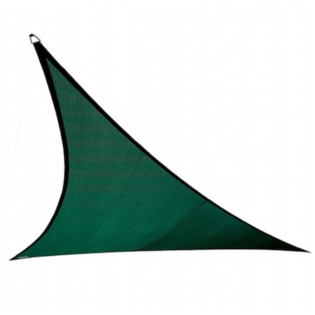 Gardencare Coolaroo Coolhaven SHADE SAIL TRIANGLE 12'  Heritage Green with Fixing Kit GA2547301